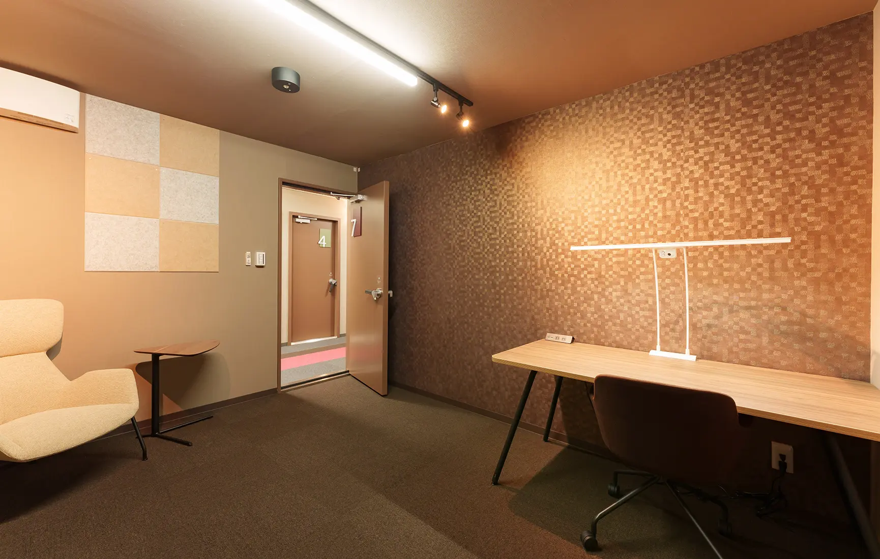 仙台港コワーキング・フリースペースcocoyoruの消音スペース